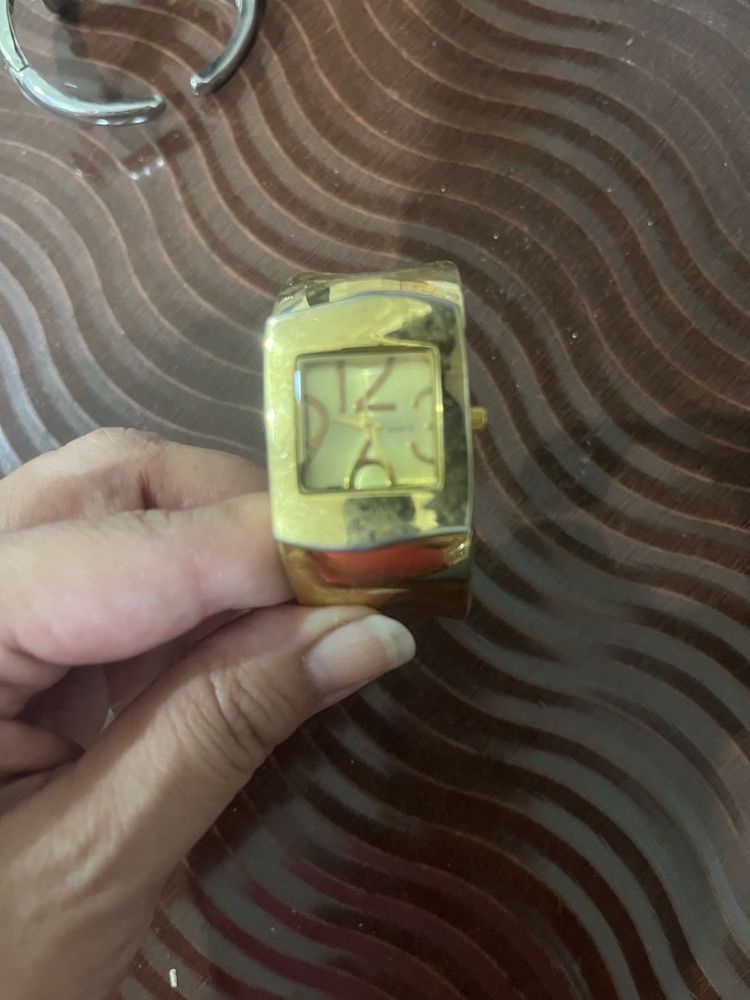 Vintage Gold Cuff Watch