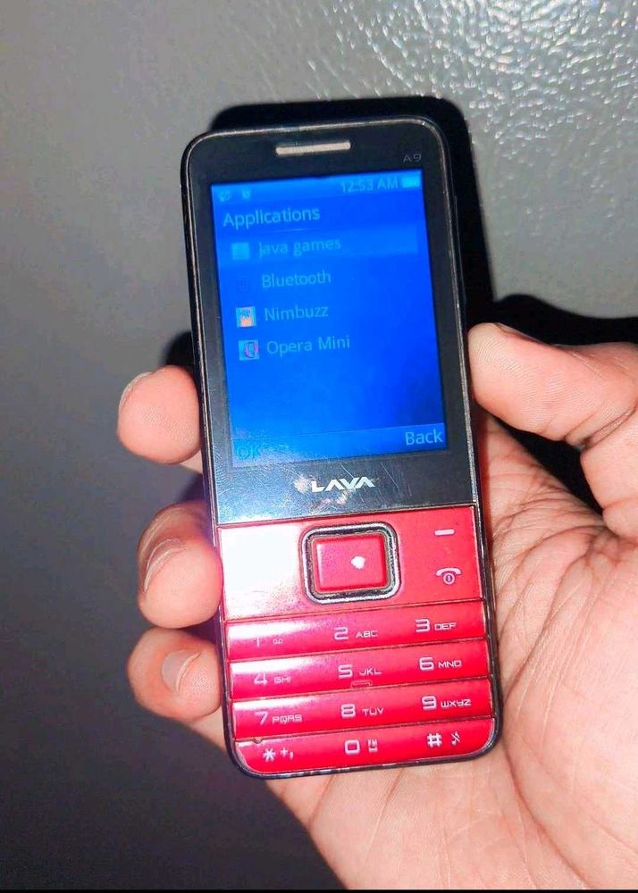 Vintage Lava A9 Java Support Phone
