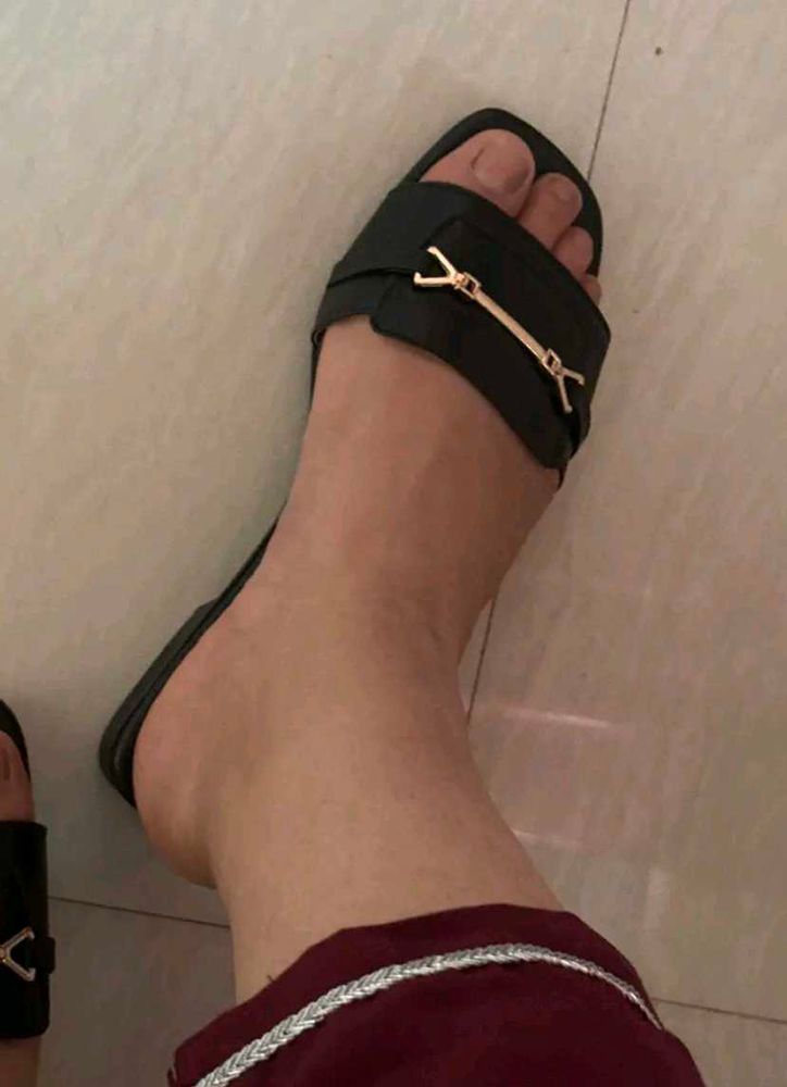 Black Flats &amp; Sandals