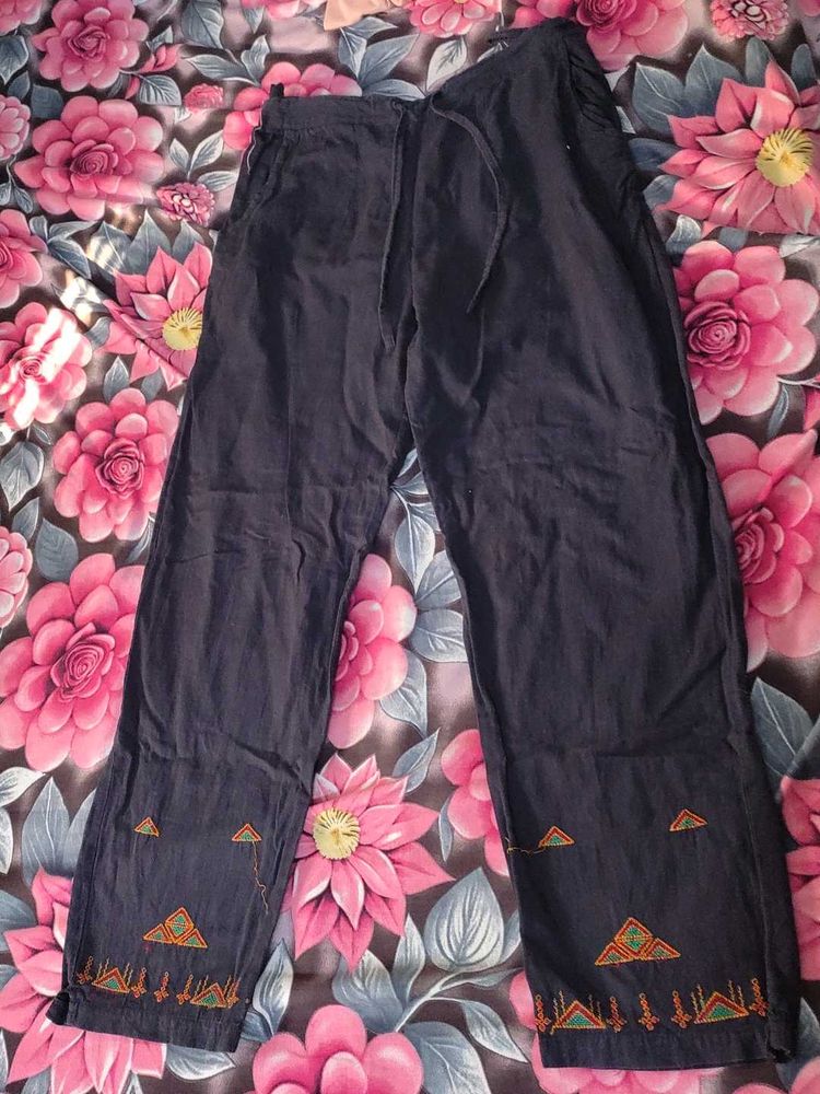 Embroidered Palazzos