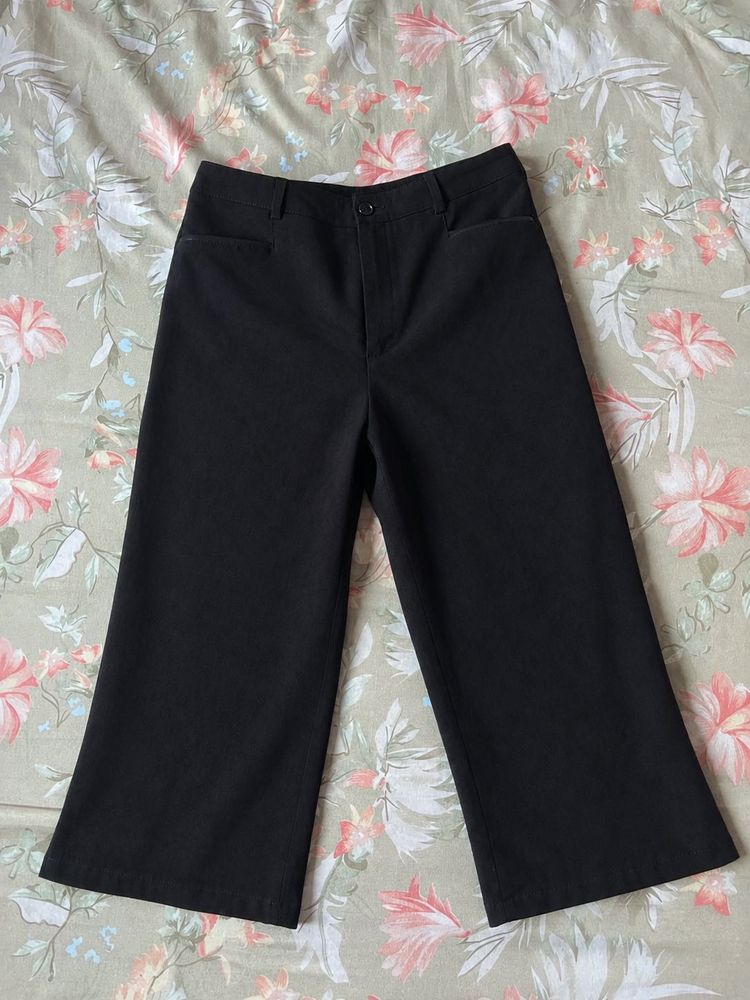 Chic Black capri pants