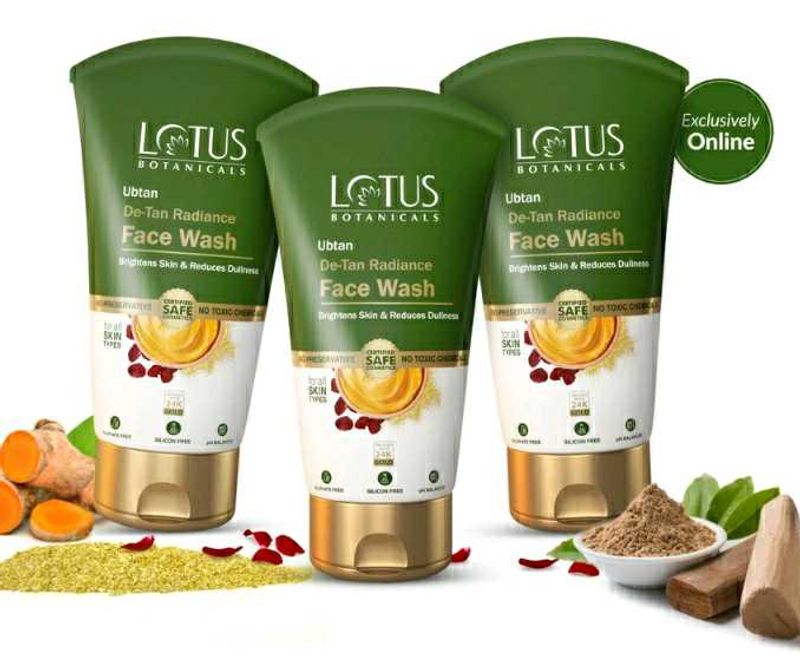 Lotus Botanicals Ubtan Face Wash For Men &amp; Women