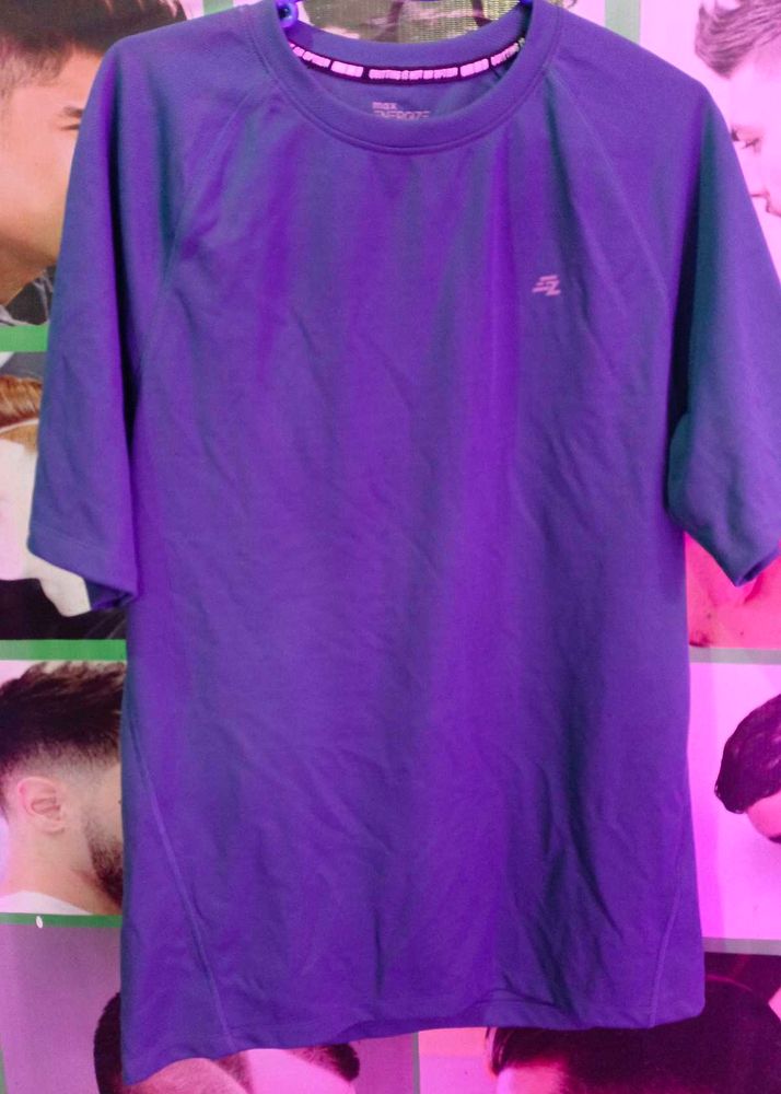 Men's Purple Active T-Shirt