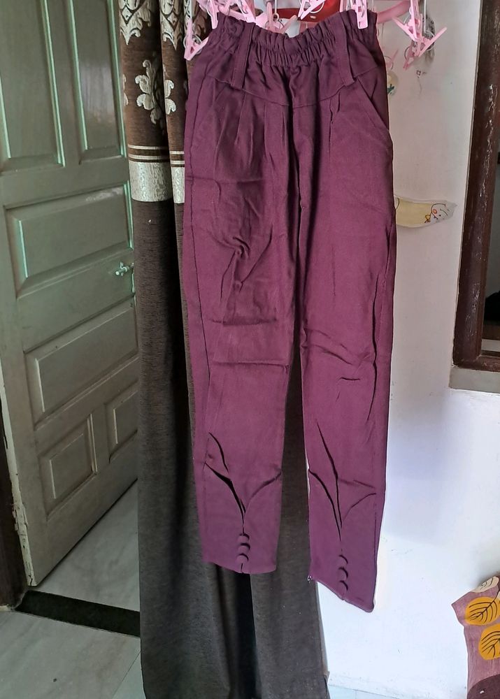 Vora Moda Straight Pant Pure Cotton Women