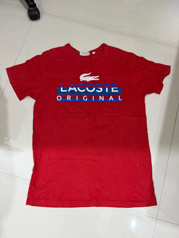 Lacoste Original Red T-Shirt