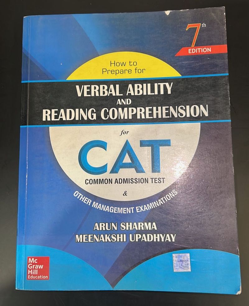 Verbal Ability CAT Book