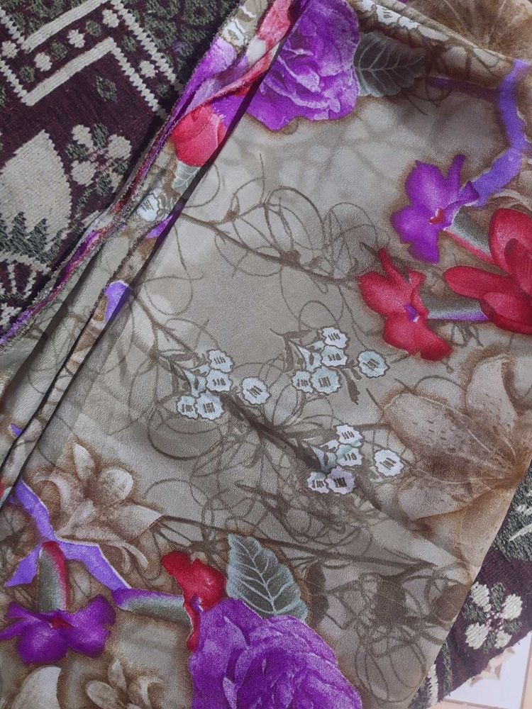 unstitched 5 m Rayon febric
