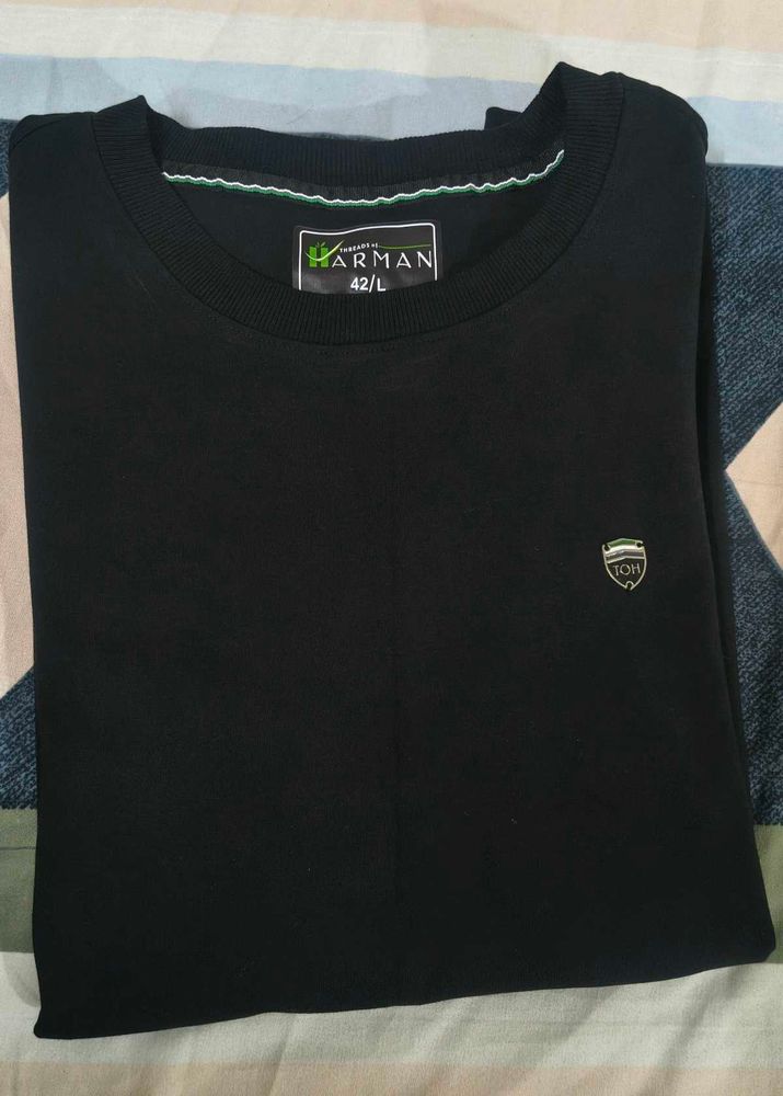 HARMAN Black Crew Neck T-Shirt