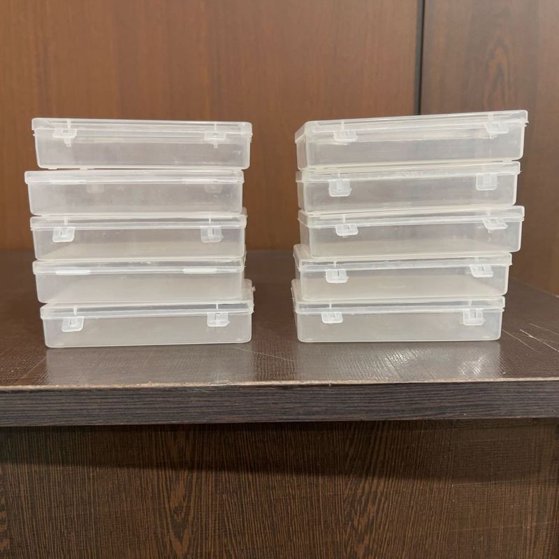 Clear Storage Boxes (Set of 20)