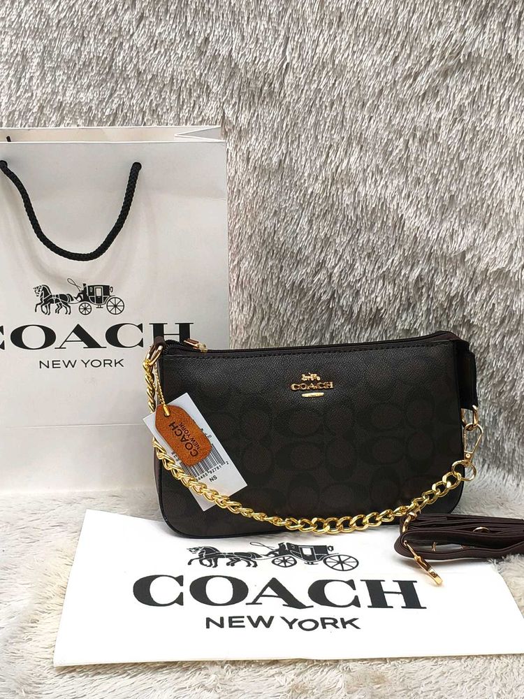 Coach Coffee Brown shoulder bag 🤎