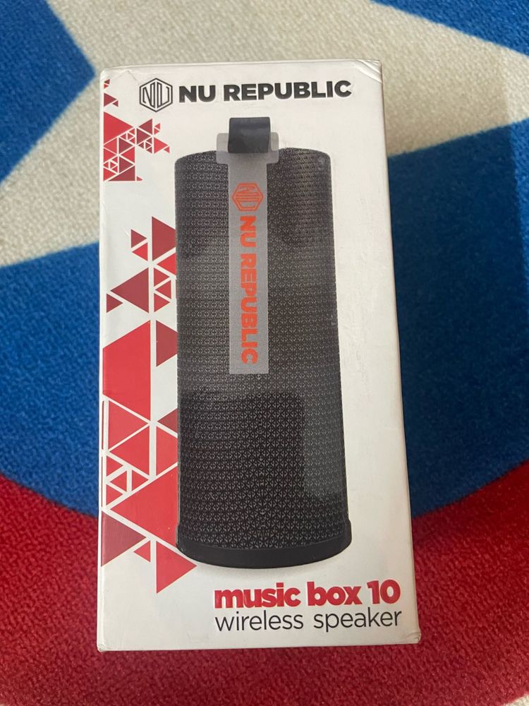 Brand New NU Republic Portable Bluetooth Speaker