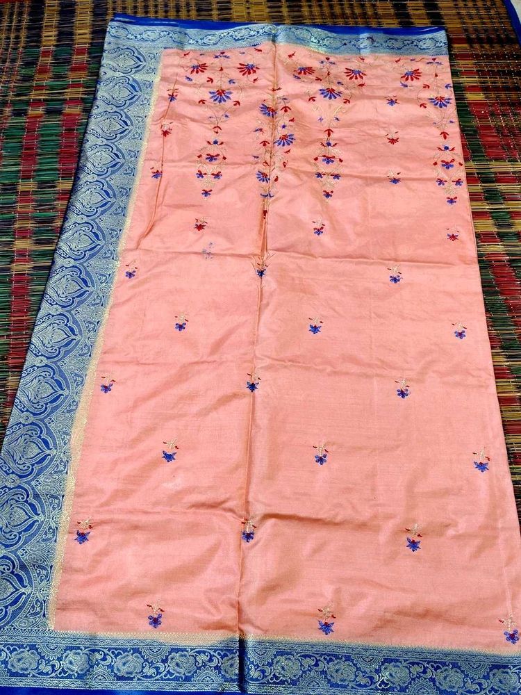 Elegant Blue Woven Saree