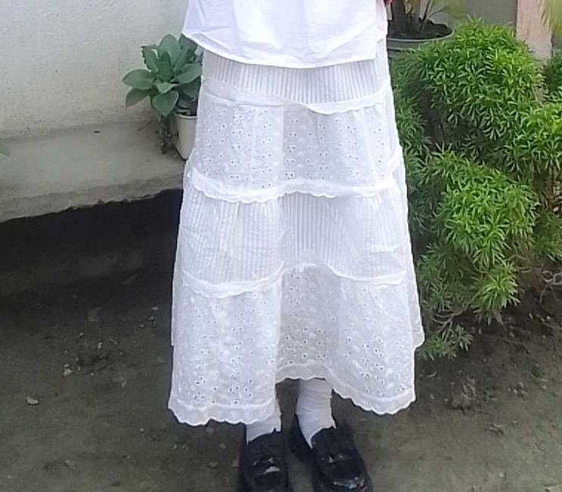 savana layered tiered skirt