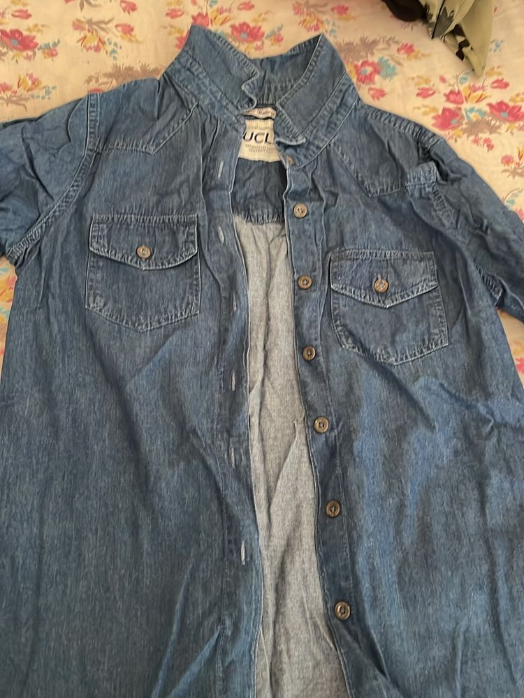 UCLA denim Shirt