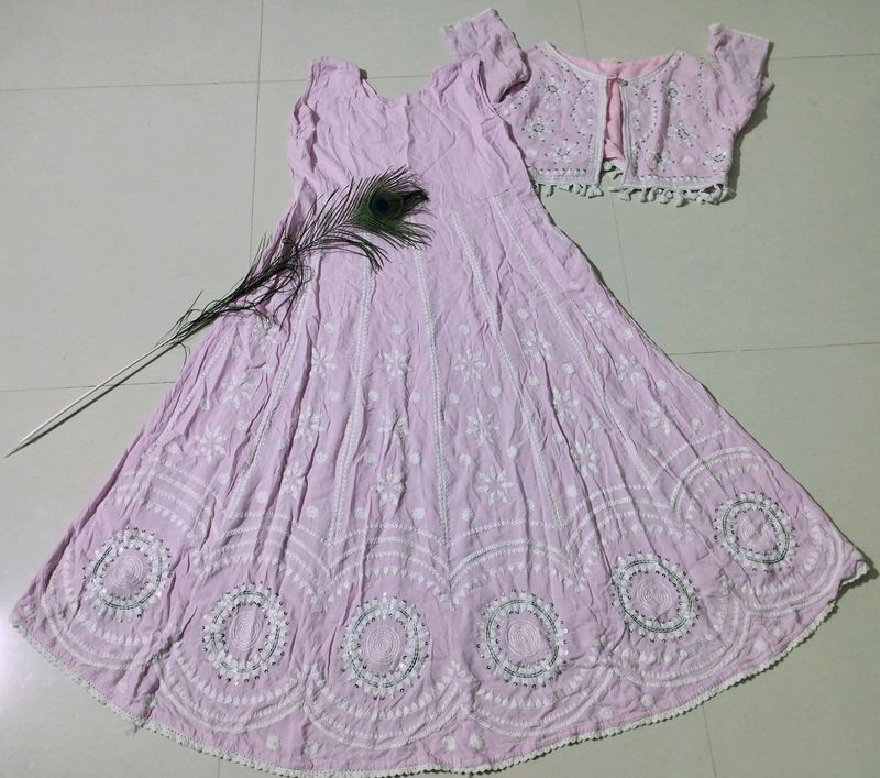 Anarkali Kurta with Koti 😍