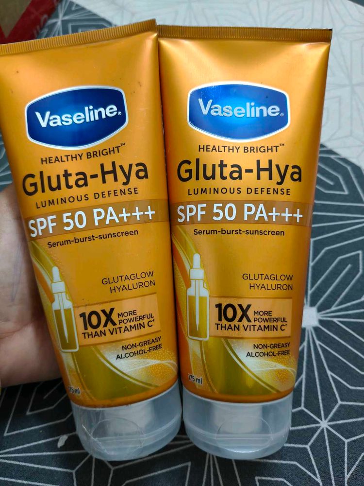 Vaseline Gluta-Hya SPF 50 PA+++ Sunscreen