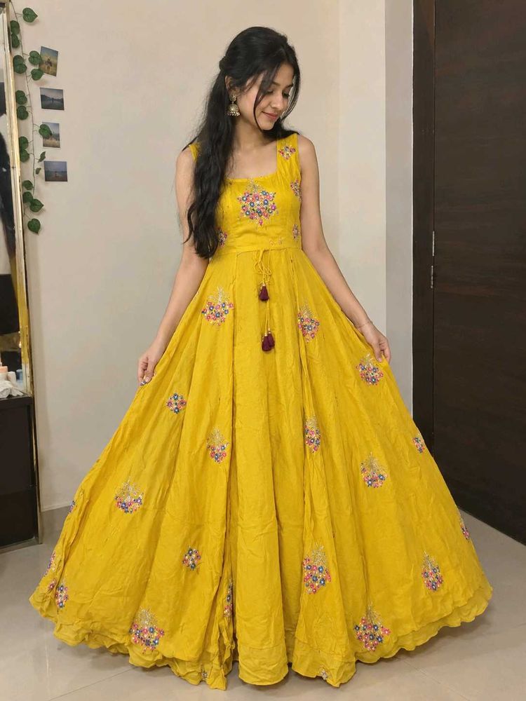 yellow Gown ...