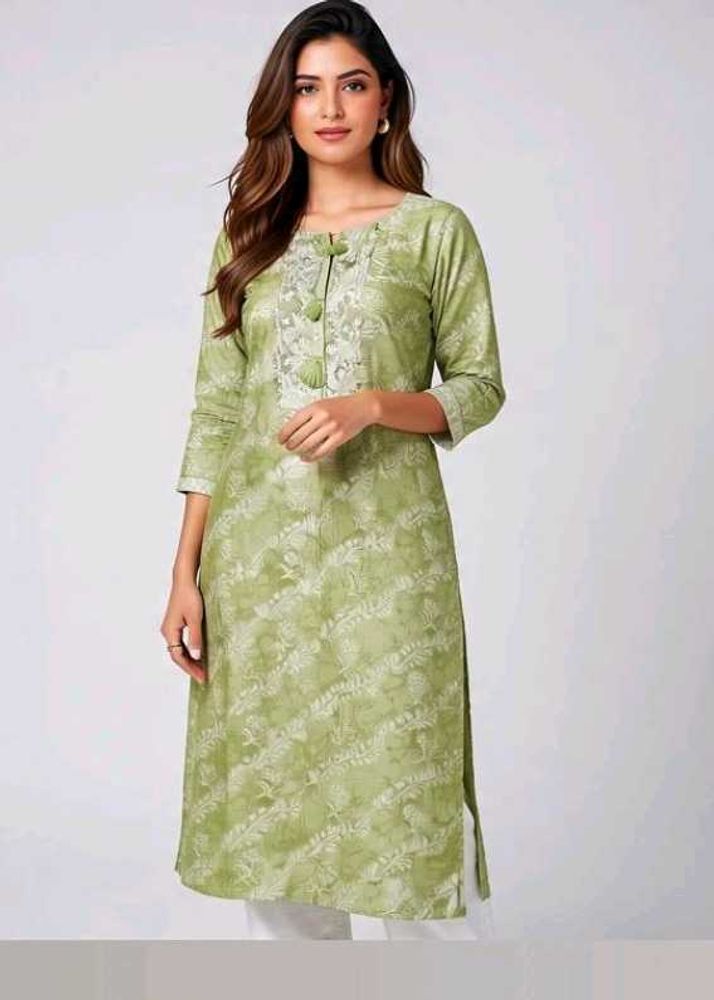 Stylish Green Kurti for Women