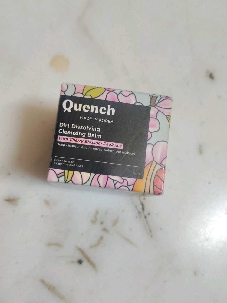 Quench Dirt Dissolving Cleansing Balm