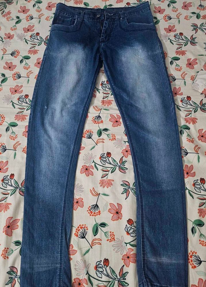 Stylish Blue Denim Jeans