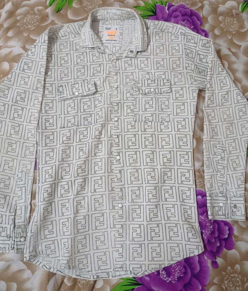 Double Pocket cotton shirt for Mens