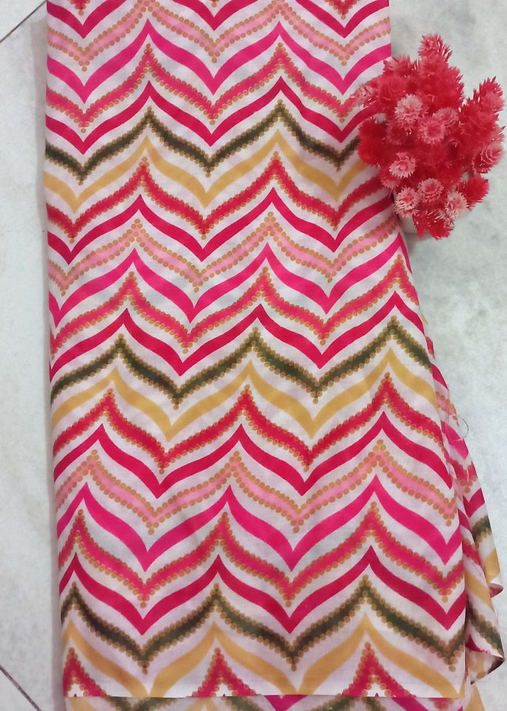 5 MTR Unstitched Cotton Suit