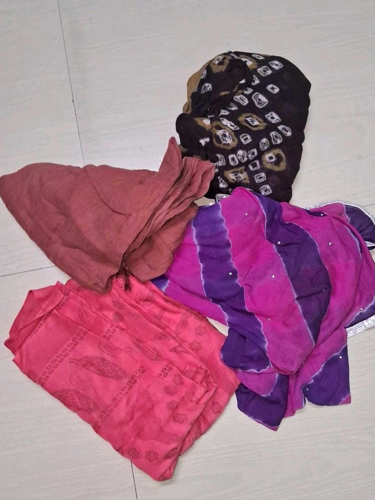 combo4 dupatta of 1
