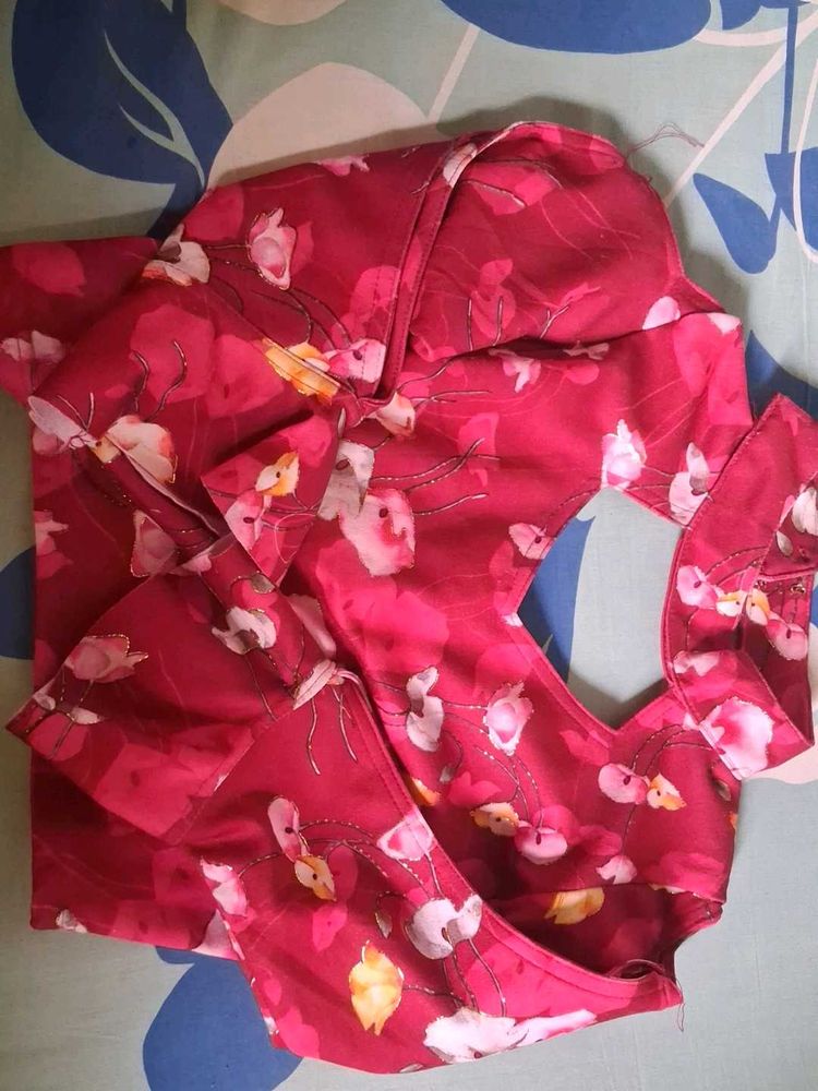 Beautiful Floral Print Blouse