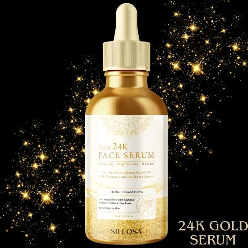 SILEOSA 24k Ubtan Face Serum