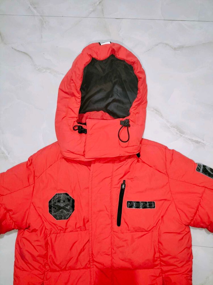 Heavy Red Padded Jacket