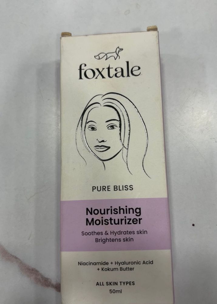 Foxtale Pure Bliss Nourishing Moisturizer