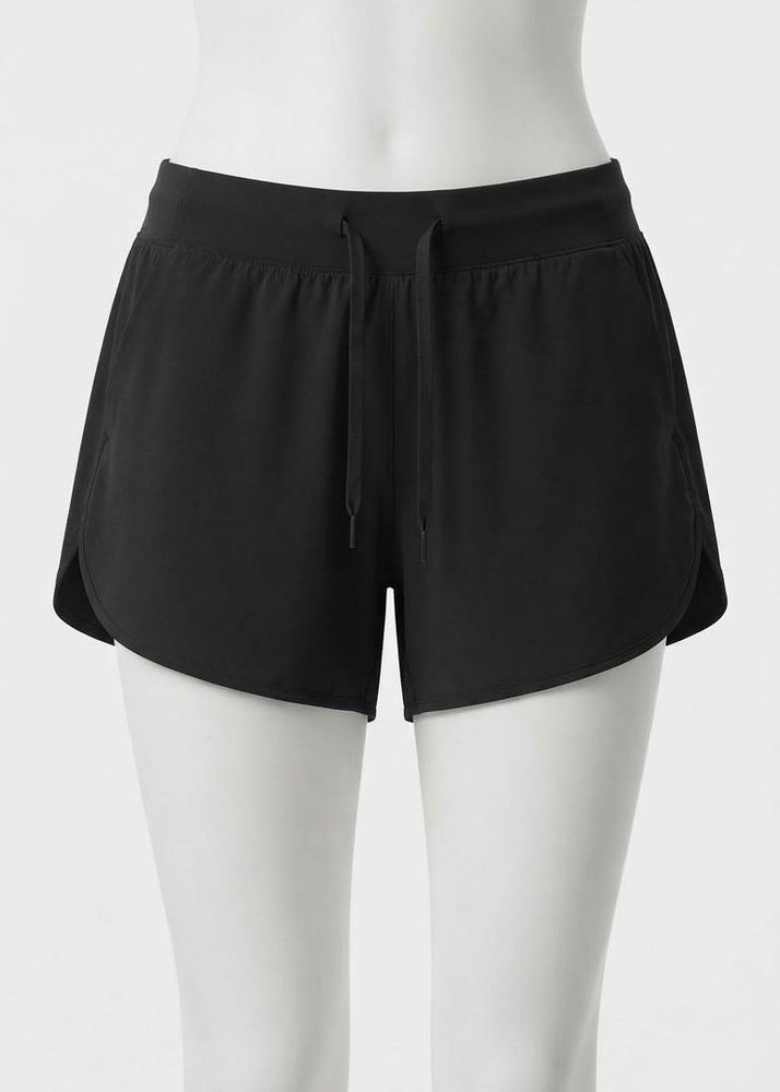UNIQLO women Black Athletic Shorts