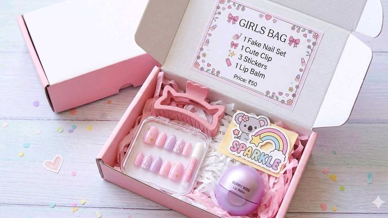 Girls Sparkle Beauty Bag