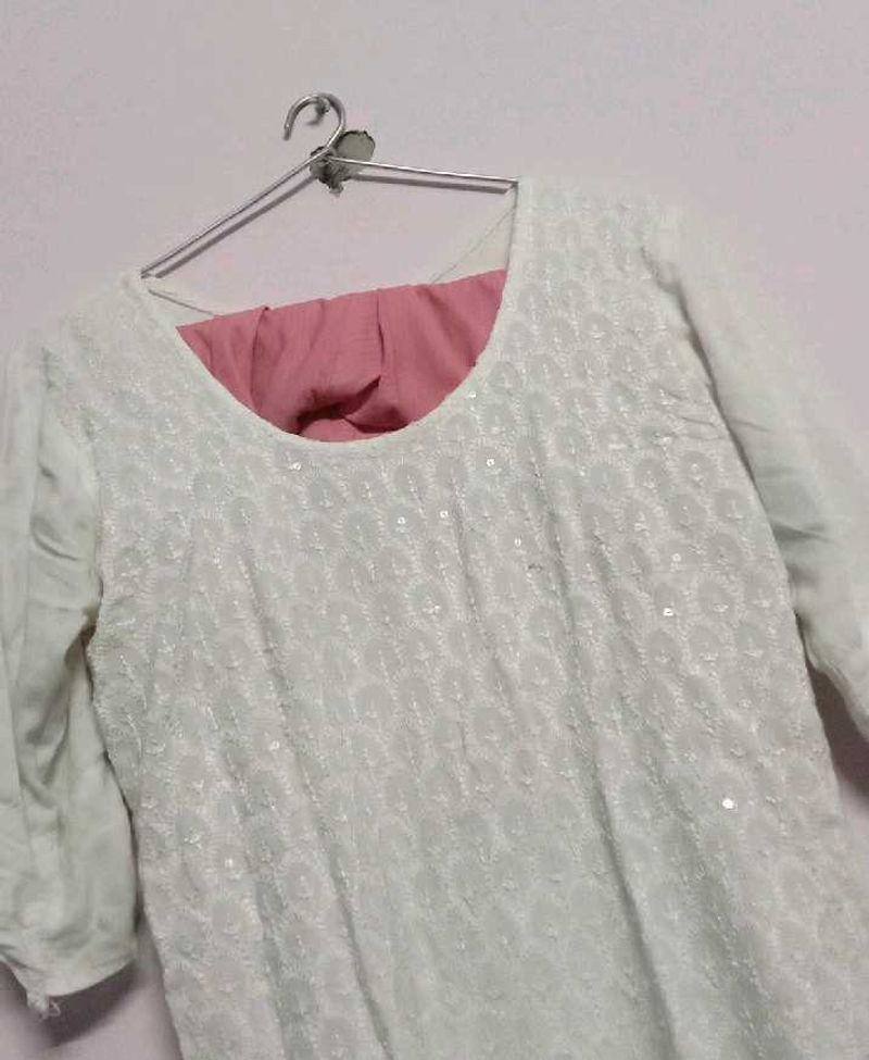 kurti with chudidar pajama set 😍