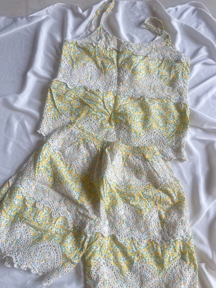 Yellow Coord Set