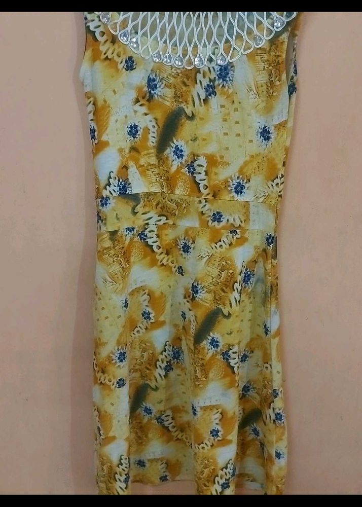 Stylish Printed Dress, suitable for office &amp; casua
