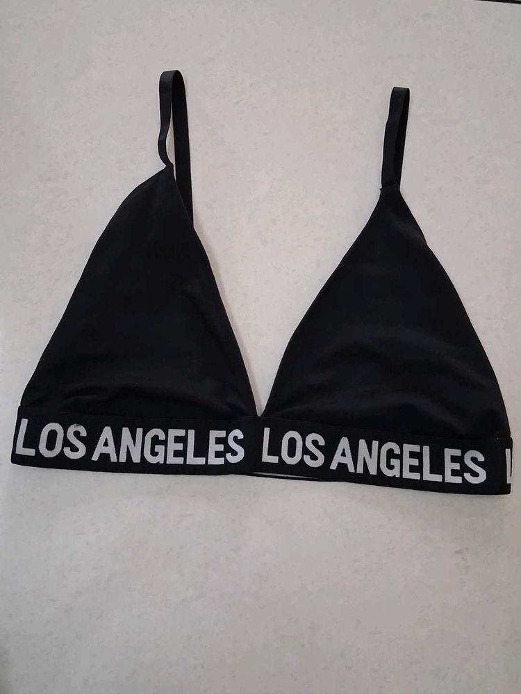 Black Los Angeles Bralette