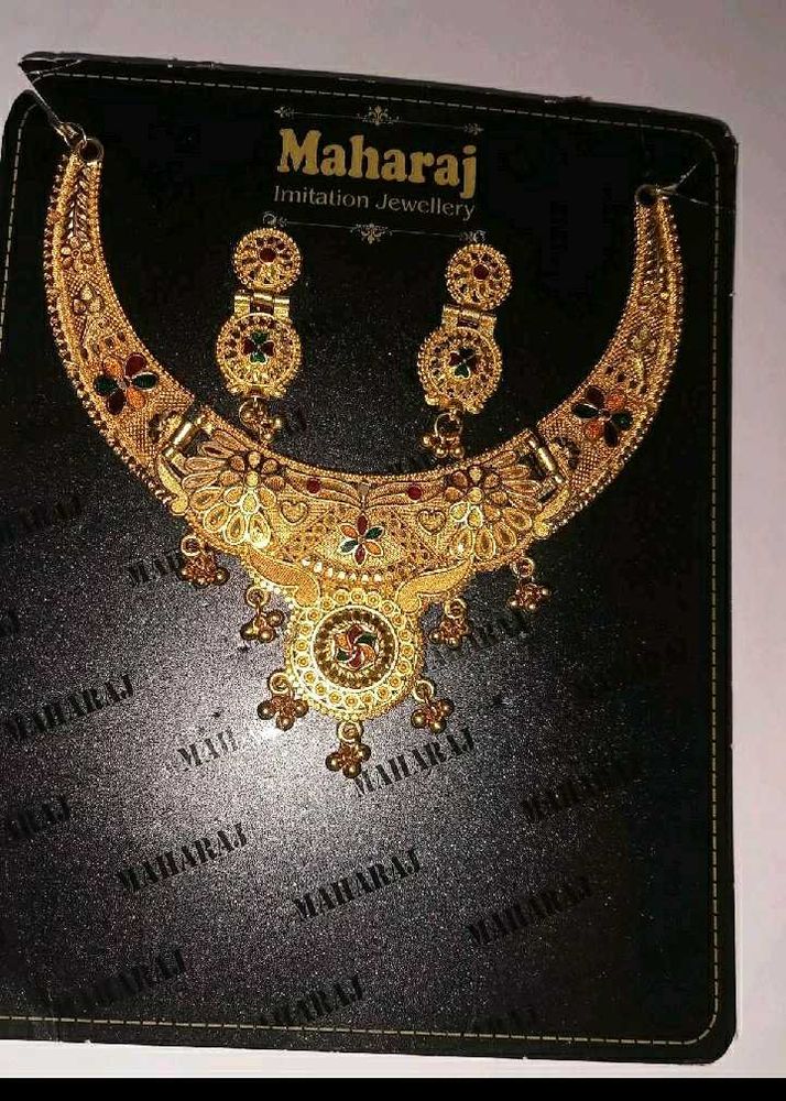 Gold Plated Jewellery Set