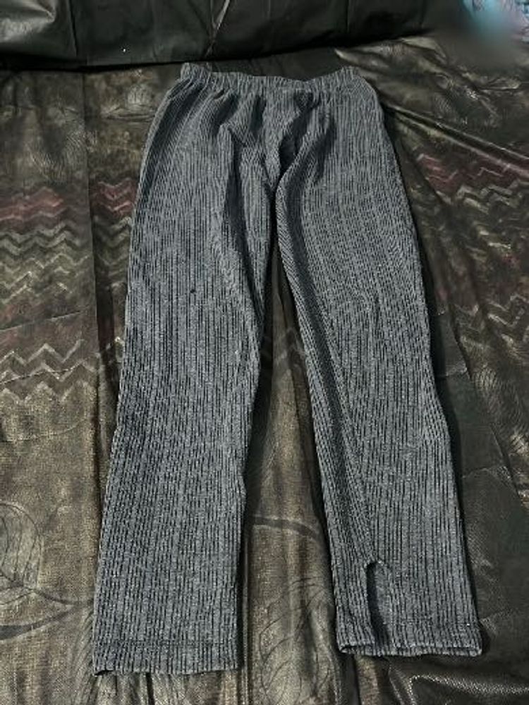 Pleated Slim Warmer pants