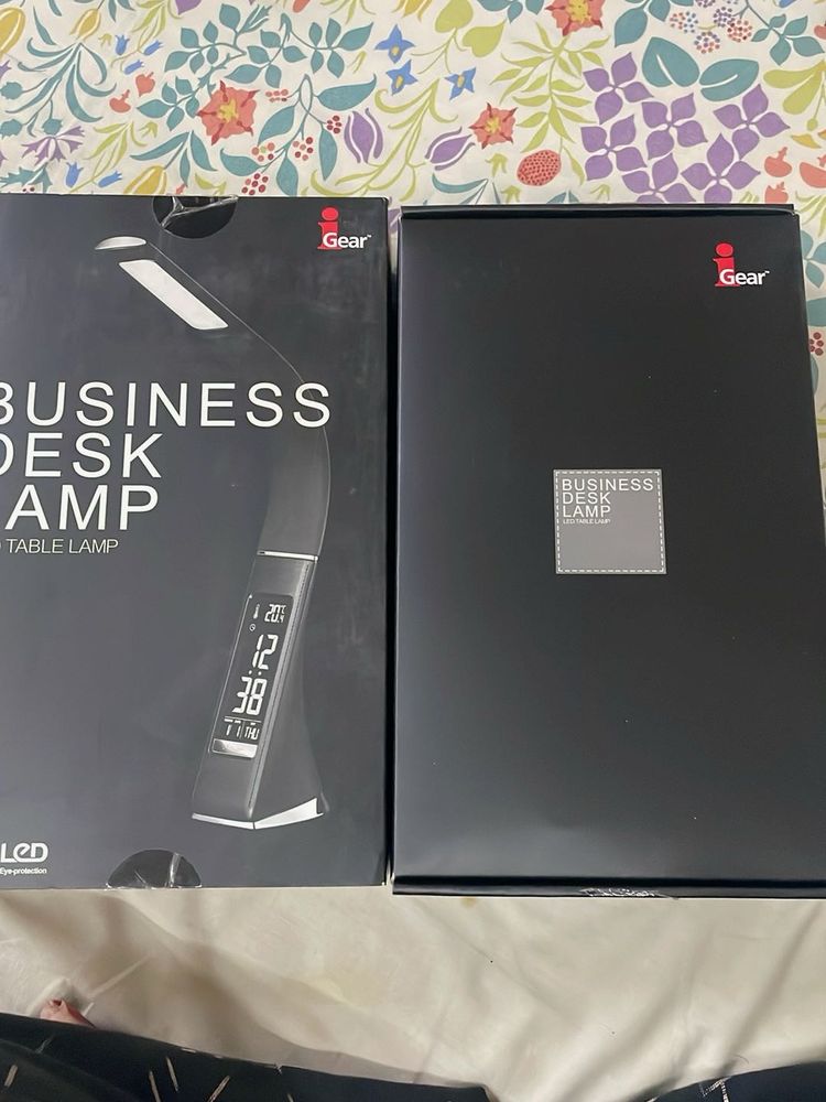 iGear Business Desk Lamp with Clock