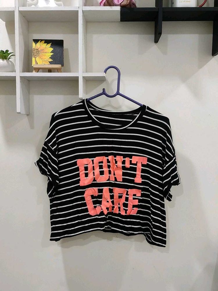 Stripes Crop Top