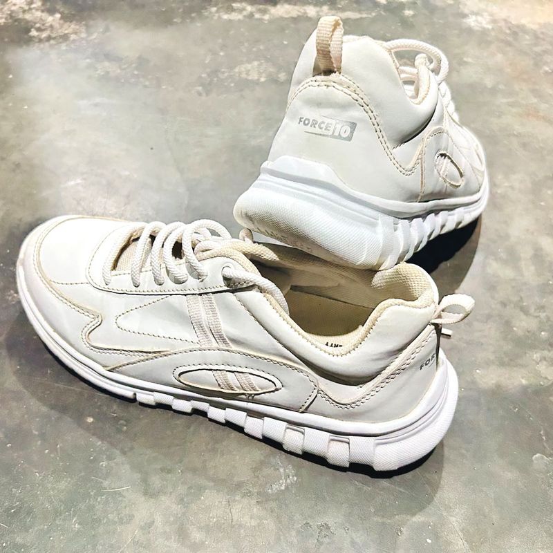 White Casual Sneakers