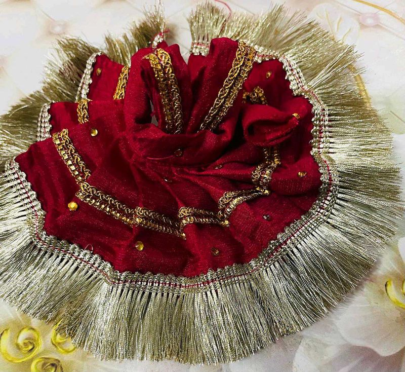 Laddu Gopal Fancy Dress Fabric Cotton