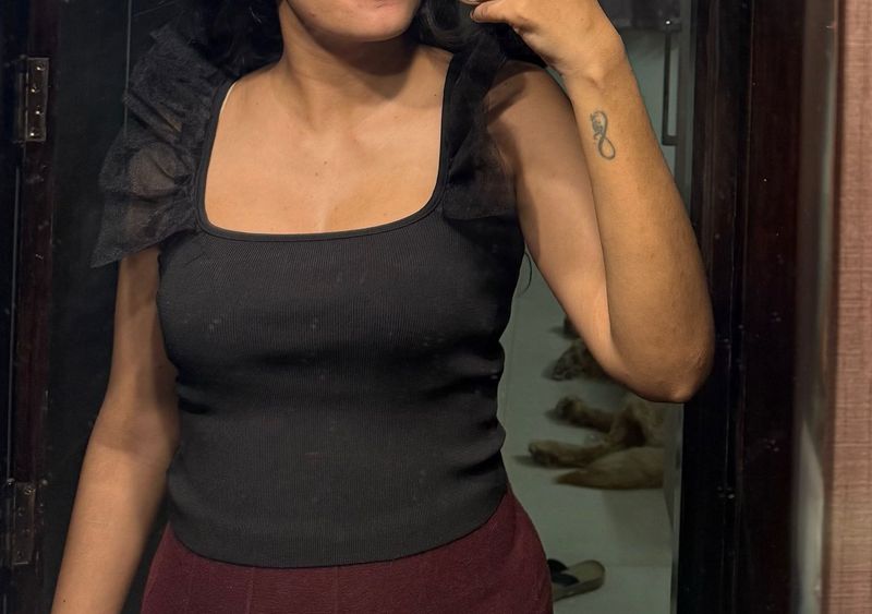 Primark Ruffled Crop Top