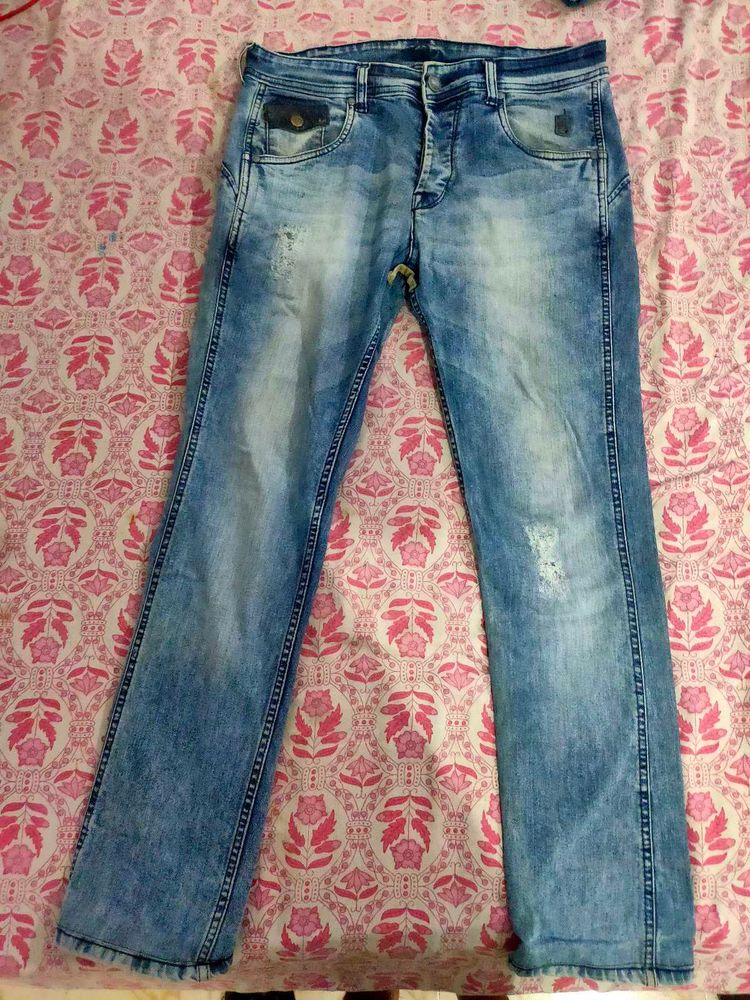 Stylish Blue Denim Jeans