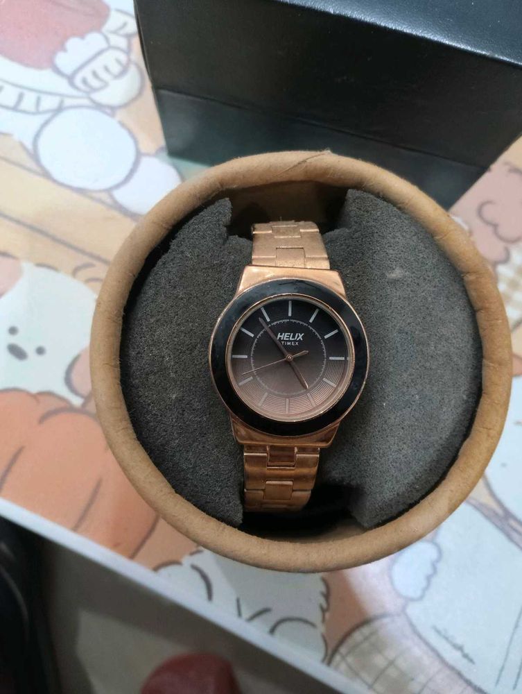 Helix Women's Gold-Tone Watch