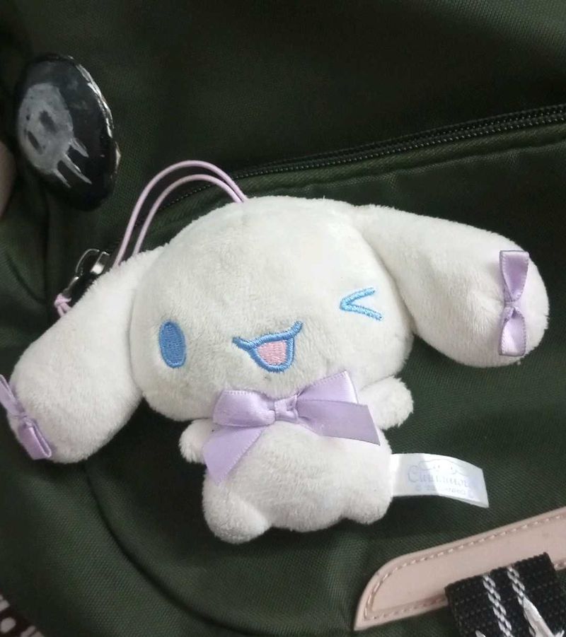 Cute Cinnamoroll Plush Keychain