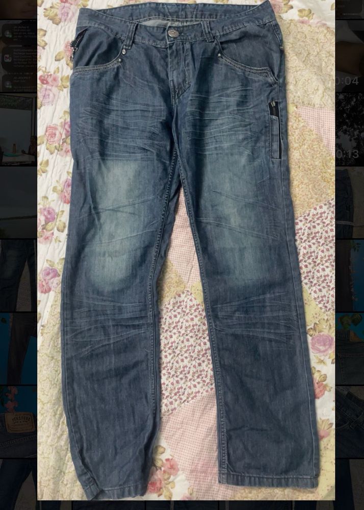 Vintage Denim Jeans – Classic Fit