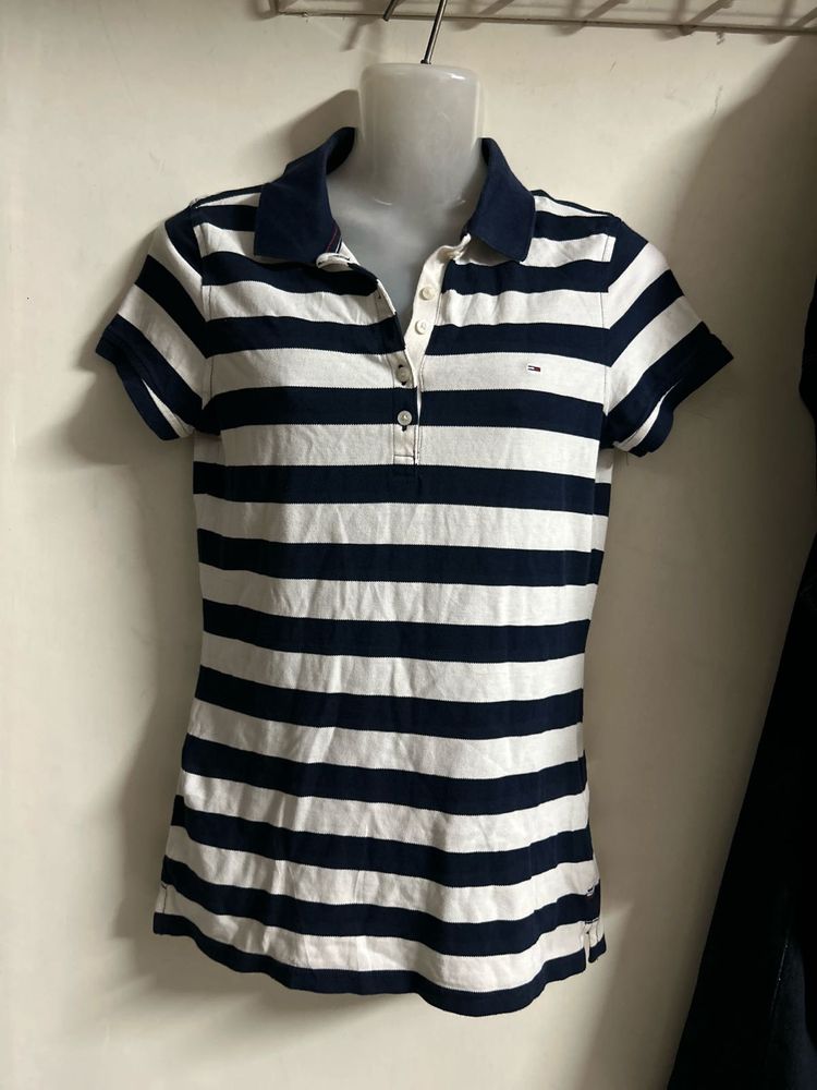 Tommy Hilfiger Striped Polo Shirt