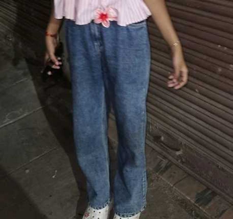 Trendy Wide Leg Jeans